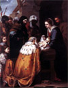 Adoration of the Magi by Bartolom&eacute; Esteban Murillo, 17th century (Toledo Museum of Art, Ohio.