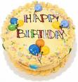Birthday cake.