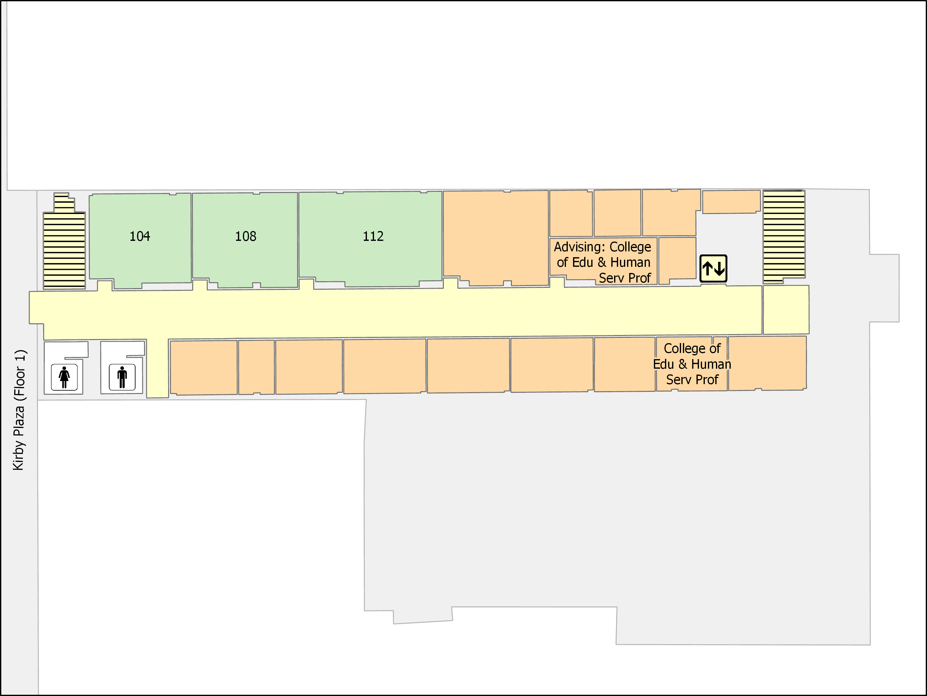 First floor floorplan