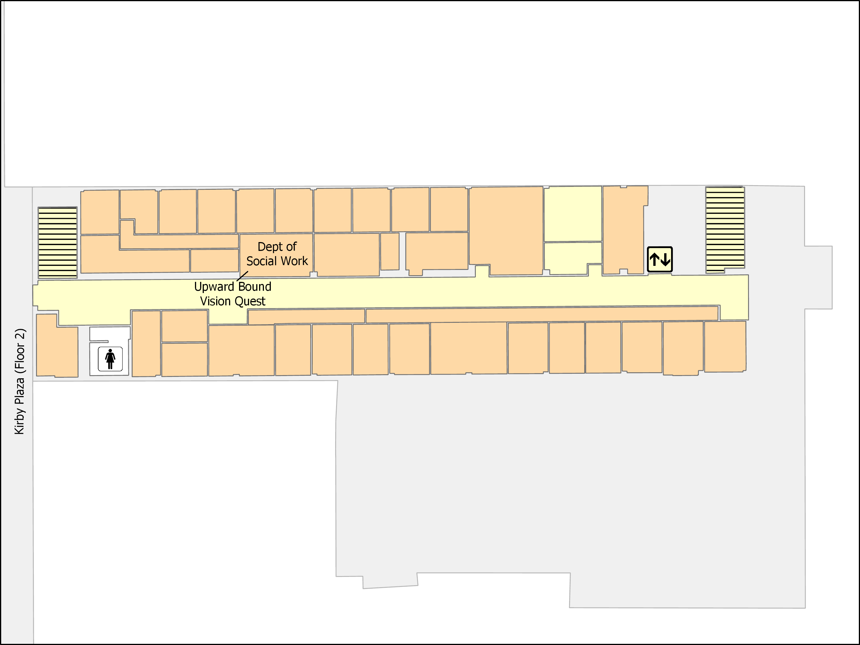 Second floor floorplan
