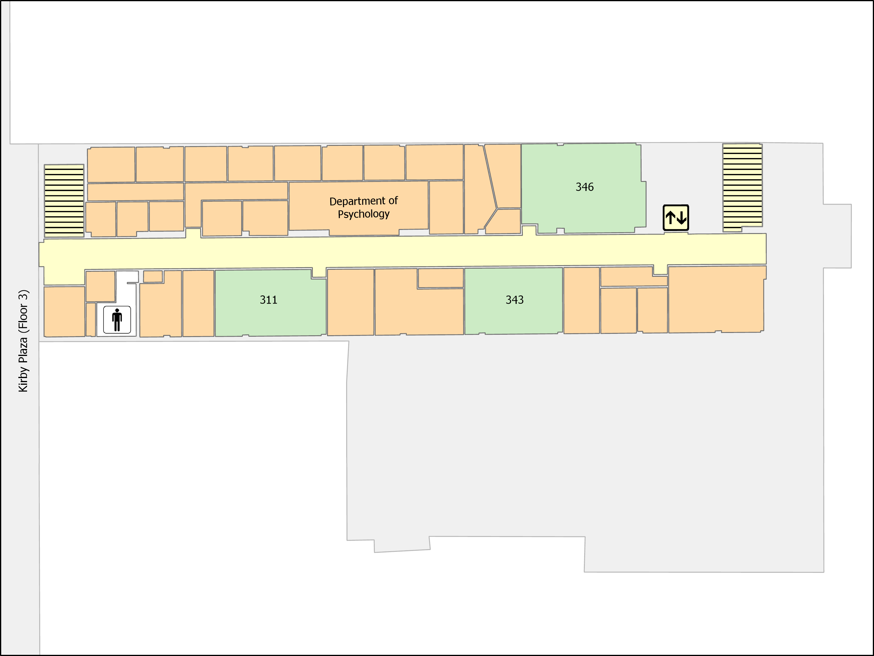 Third floor floorplan